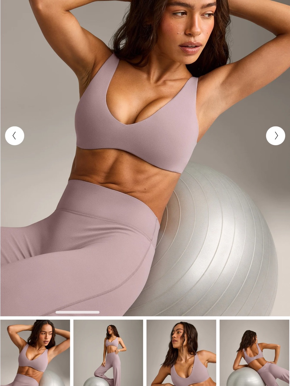 Oner Active Straight Leg Small Petite and Scoop Back Bralette Small